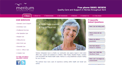 Desktop Screenshot of meritum.org.uk
